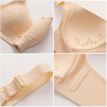 Soutien-Gorge Push Up réglable pour femmes, sous-vêtements féminins, Large sangle, sans fil, grande taille, Lingerie, Soutien Gorge, nouvelle collection