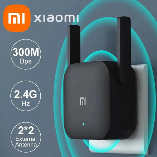 Xiaomi-Routeur/répéteur/amplificateur de signal Wi-Fi Mi Pro sans fil, 300 Mbps, 2.4 mesurz, pour l'extension de la portée du réseau, nouveauté