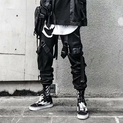 Pantalon cargo hip-hop pour hommes, streetwear, jogging en coton, mode, pantalon de survêtement décontracté pour hommes, pantalon Harlem, pantalon d'été Harajuku