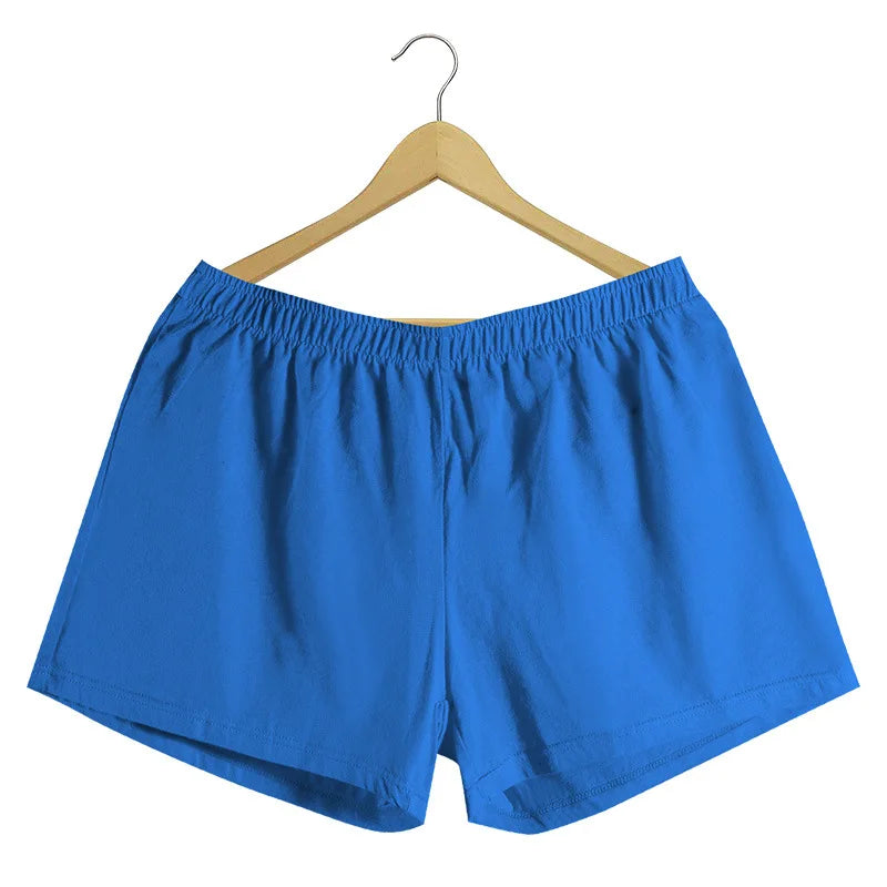Pantalon en forme de flèche pour homme, caleçon d'été 100% coton, boxer grande taille, vêtements de nuit respirants pour jeunes