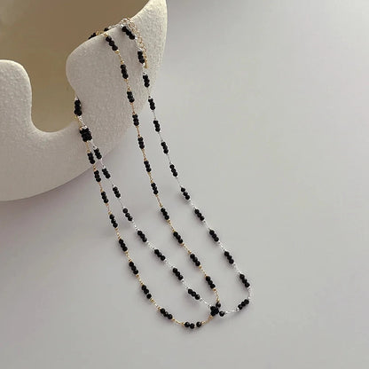 Collier

DIEZI Collier à grosse chaîne CCB exagéré pour femme Cadeau de fête Collier ras du cou simple et tendance en plastique