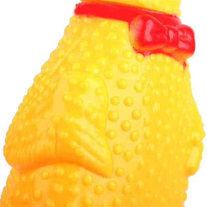 Poulet à presser, jouet pour animaux de compagnie, outil de décompression, évent de grincement, intéressant