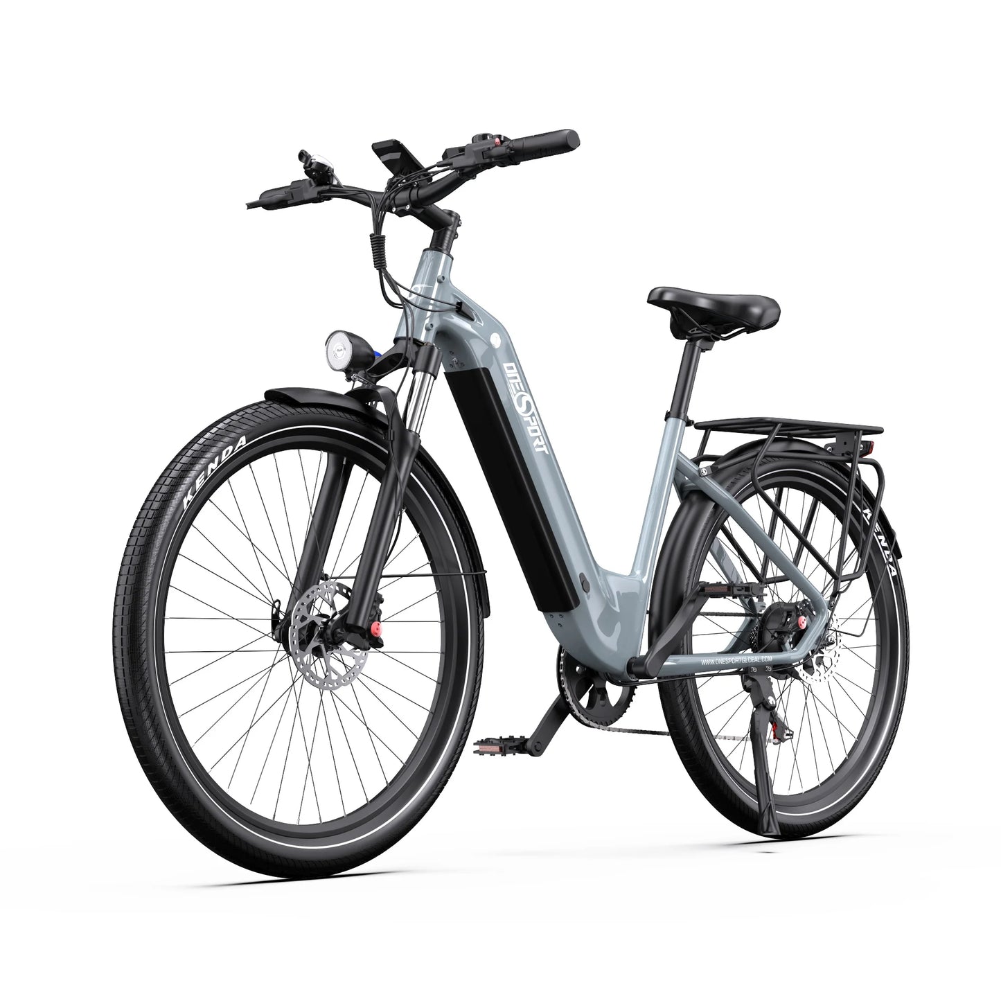 Vélo électrique adulte ONESPORT OT05, moteur 250W, batterie 36V18.2Ah, pneus 27,5 pouces, vélo électrique pour trajets urbains
