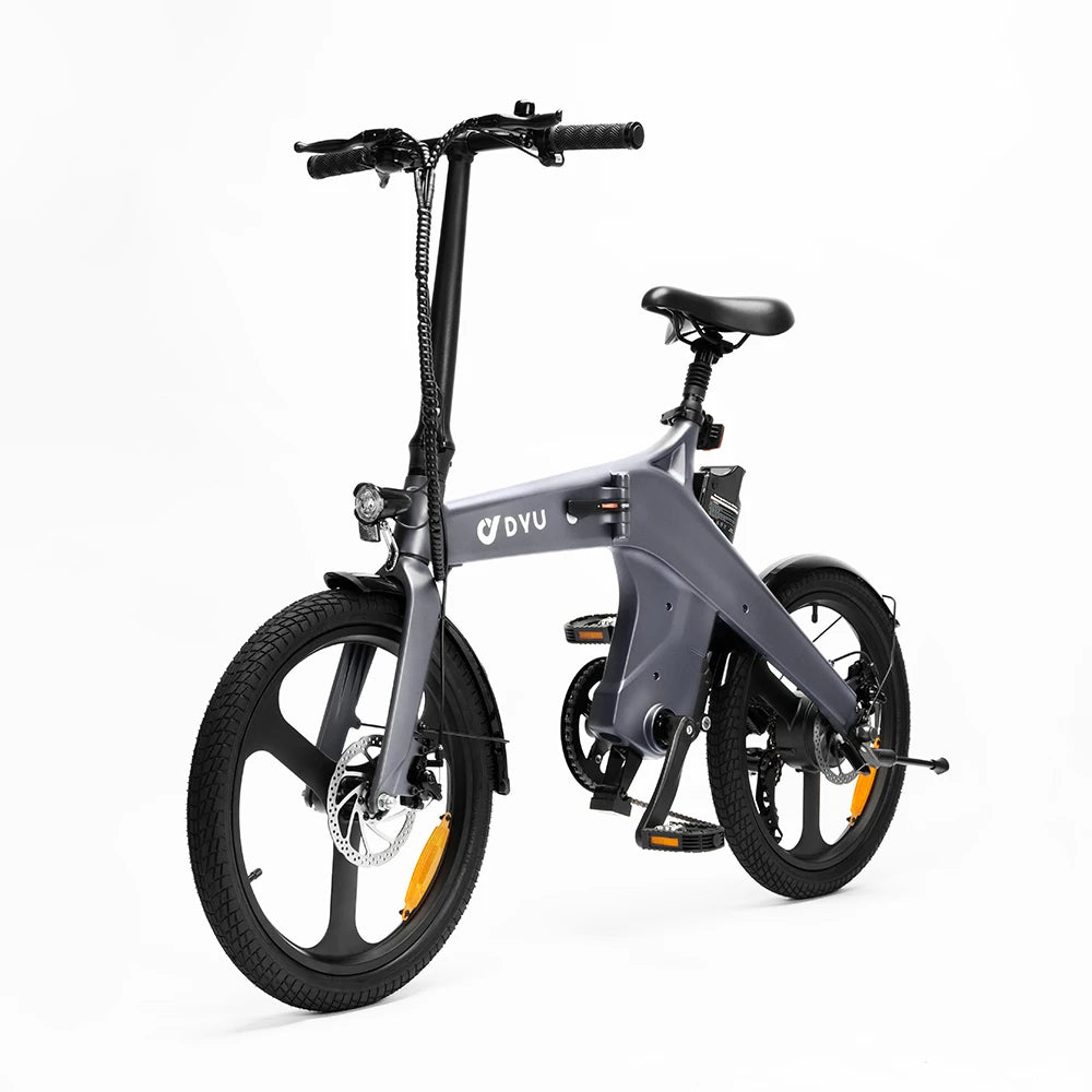 DYU T1 vélo électrique 250W moteur sans brosse 36V10AH batterie au Lithium e-bike adulte 20 pouces pneu pliable vélo électrique