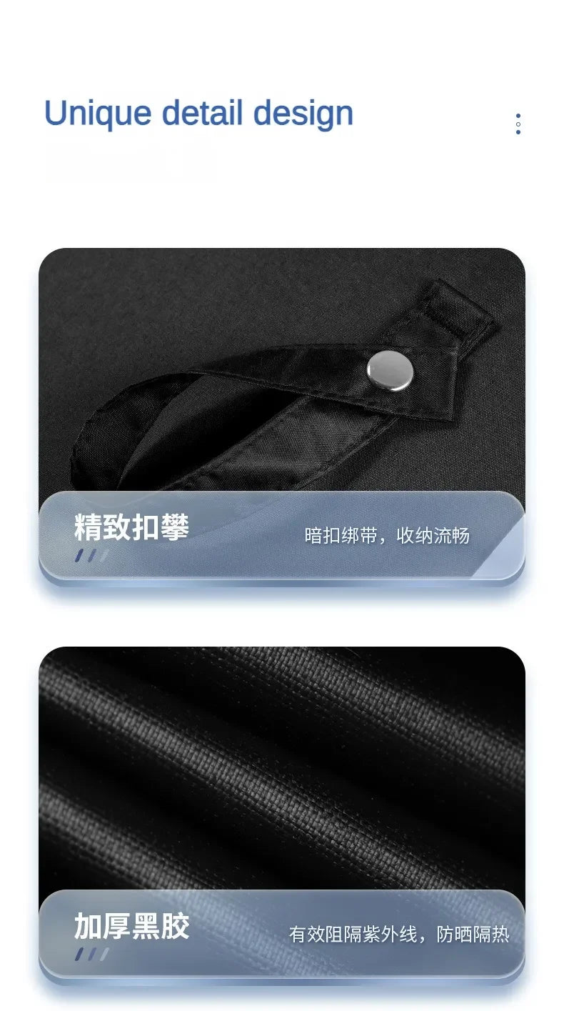 Parapluie anti-tempête 80 Bone pour hommes et femmes, pliage automatique, grand parapluie coupe-vent imperméable, parapluies anti-ultraviolets