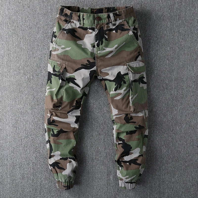 Pantalon cargo de sport de randonnée pour hommes, salopette CamSolomon, jogging, pantalon de survêtement, pantalon de survêtement conique décontracté, mode