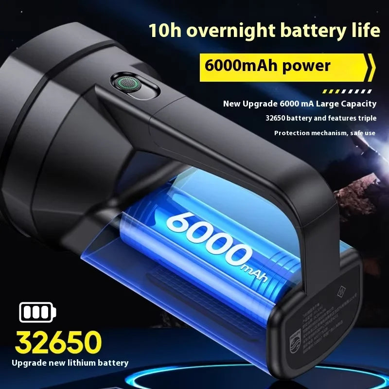 Philips SFL3241 lampe de poche à manivelle Rechargeable portable survie lampe de poche à pression rapide pour l'extérieur, le sport Camping randonnée