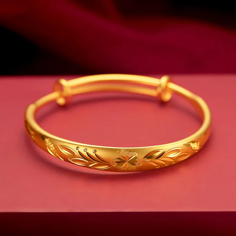 Bracelet Original en Or 18K pour Femme, Pierres Précieuses Naturelles, Bijoux de Haute Qualité, pour ixet Mariage