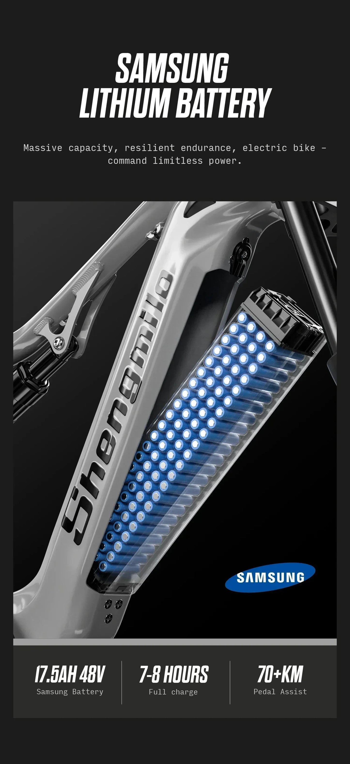 Hengmilo S600 vélo électrique 48V17.5AH batterie 2000W double moteur vélo électrique frein hydraulique 26 pouces gros pneu montagne Ebike