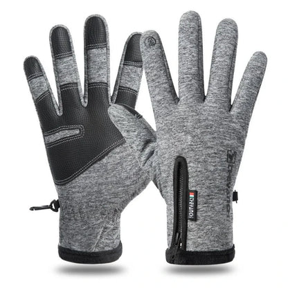 Gants d'hiver imperméables pour écran tactile thermique, coupe-vent, chauds, pour temps froid, course à pied, équitation, sport, randonnée, Ski