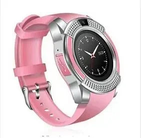 Nouvelle montre intelligente V8 PLUS prenant en charge la connexion de synchronisation de carte SIM Whats app Twitter Facebook Montre podomètre étanche de sport pour hommes et femmes