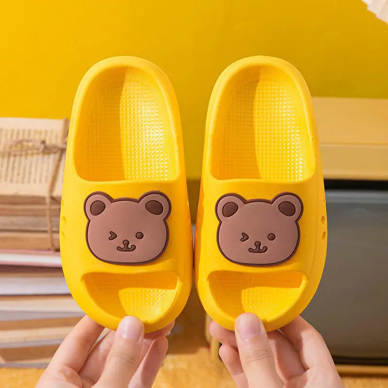 EVA – pantoufles pour enfants, chaussures de dessin animé mignon pour garçons et filles, sandales d'été pour parents et enfants moyens et grands