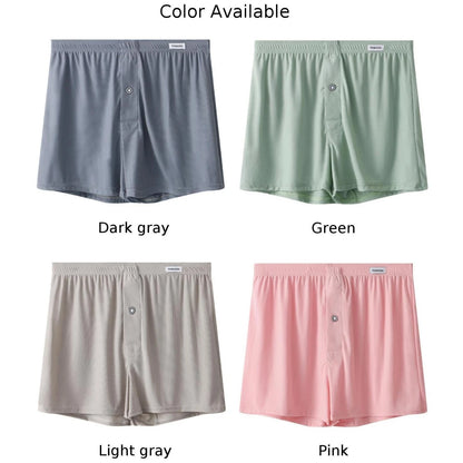 Sous-vêtements taille moyenne pour hommes, caleçons sexy, caleçons minces pour la maison, shorts monochromes, pantalons masculins Aro, 03/Ice Instadt