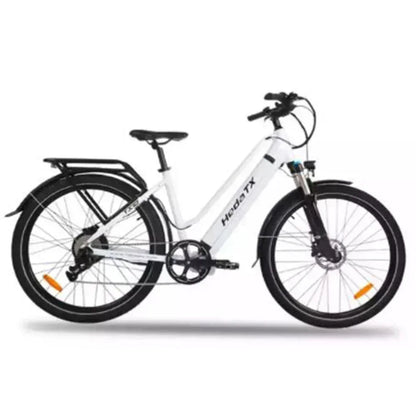 2025 nouveau modèle TX10 27.5 "500W EBike Elektrische Fiets 48V20Ah moteur à entraînement central 9 vitesses Dames Stadsfiets certifié CE