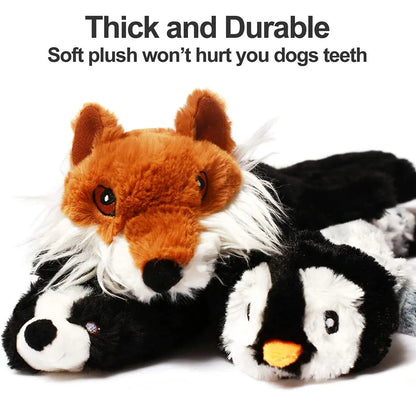 Jouet Animal simulé drôle pour chien, sans farce, avec couineurs, peluche Durable, jouet à mâcher pour chien grinçant, jouet froissé pour animaux de compagnie