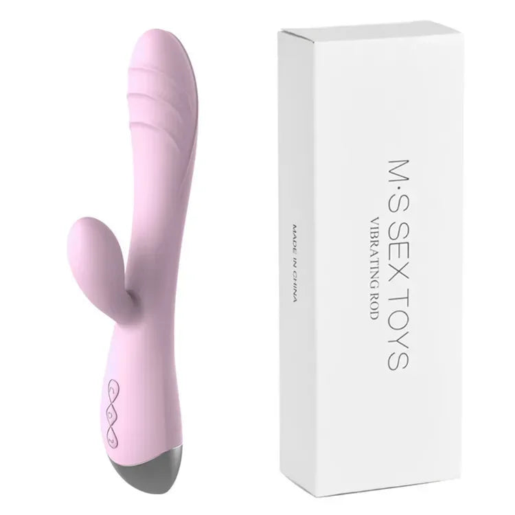 Vibromasseur lapin puissant pour femmes, stimulateur de Clitoris, point G, masseur vaginal, gode, masturbateur féminin, baguette AV, jouet sexuel pour adulte de 18 ans et plus