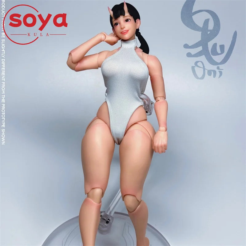 【2026 Q2】COWL VENCHAR CP01 Figurine Super Flexible Girl Ghost à l'échelle 1/12 de 15,9 cm avec tête sculptée interchangeable pour collection