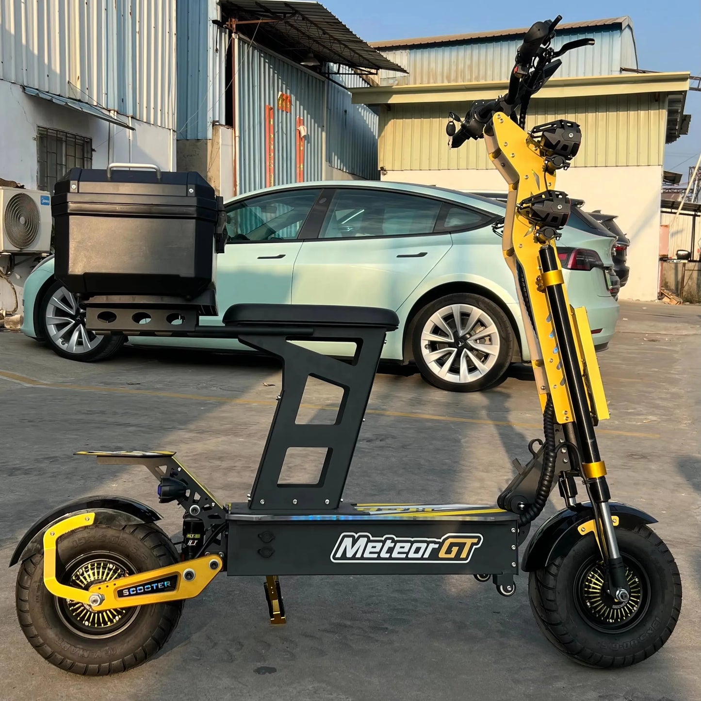 Livraison rapide GT-M8 72V50AH 60V60AH double moteurs trottinettes électriques 13/14 pouces ville/roue tout-terrain adulte Scooter électrique