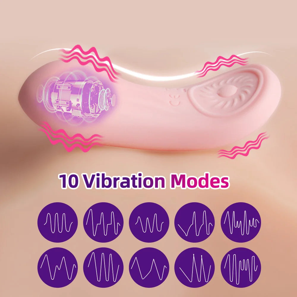 Culotte vibrateur femme portable Mini Vibro jouets pour adultes stimulateur de Clitoris télécommande masseur vibrant jouets sexuels pour les femmes