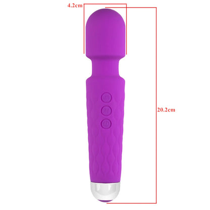 Vibromasseur AV puissant, stimulateur de Clitoris à baguette magique, jouets sexuels pour femmes, masseur de point G, produit érotique pour femmes adultes