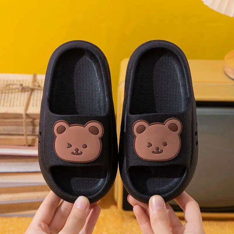 EVA – pantoufles pour enfants, chaussures de dessin animé mignon pour garçons et filles, sandales d'été pour parents et enfants moyens et grands