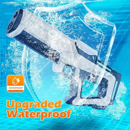 Pistolets à eau électriques pour adultes, puissant gicleur, aspiration automatique d'eau, jouet de plage en plein air d'été pour garçons, cadeau pour enfants