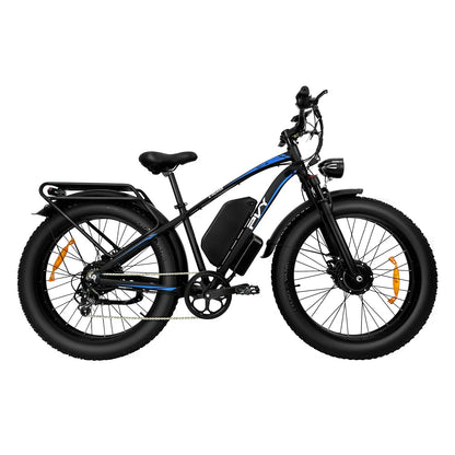 PVY MAX26 vélo électrique adulte 1200W * 2 moteur ville vélo électrique 48V 25Ah batterie e-bike 26 pouces gros pneu Ebike