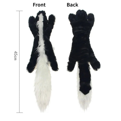 Jouet Animal simulé drôle pour chien, sans farce, avec couineurs, peluche Durable, jouet à mâcher pour chien grinçant, jouet froissé pour animaux de compagnie