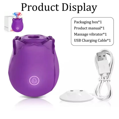 Vibrateur puissant à succion pour femmes, stimulateur clitoridien et vaginal, suceur oral de tétons à vide pour adultes, jouet sexuel
