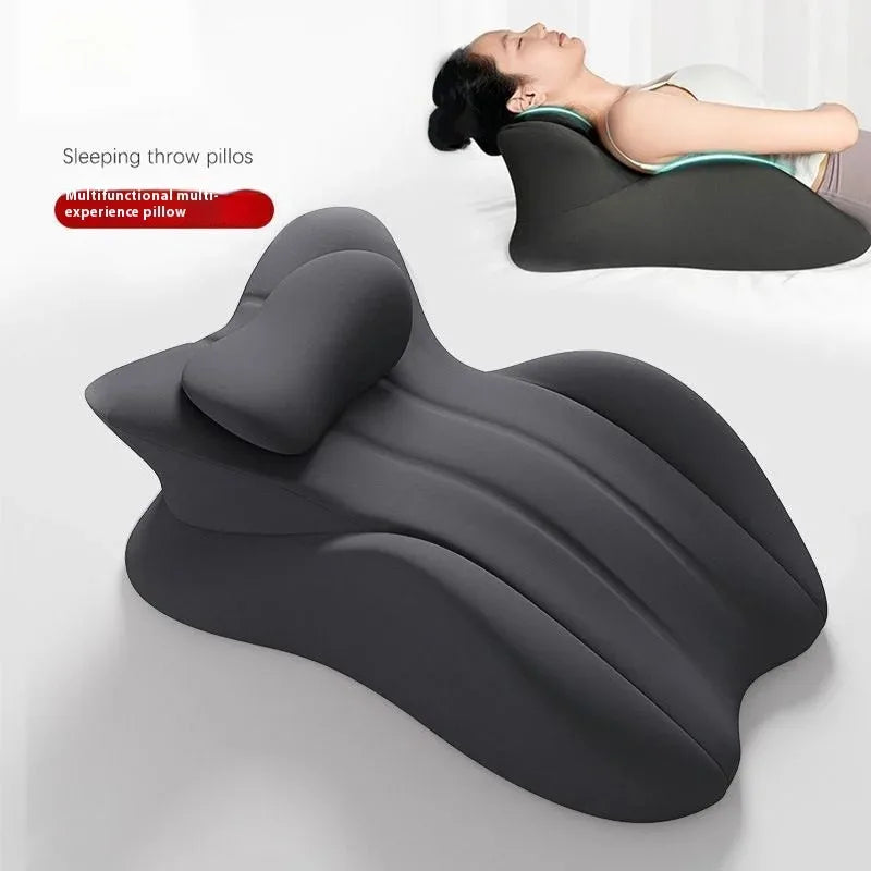 Lit de chevet oreiller couché multifonctionnel coussin de lecture sujet oreiller téléphone couché dormir artefact oreiller coussin