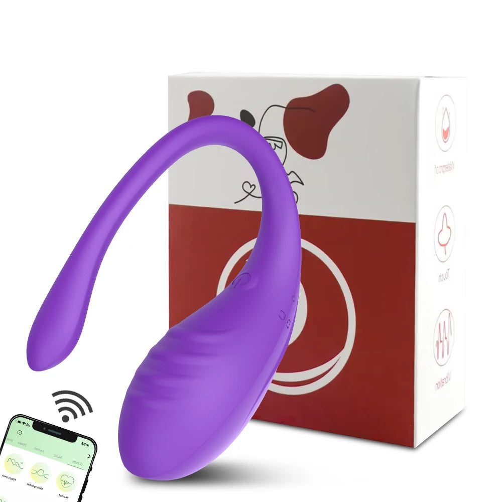 Vibrateurs vaginaux contrôlés par application à 9 vitesses, point G, Anal, vibromasseur à œufs, stimulateur portable, jouets sexuels pour femmes et Couples