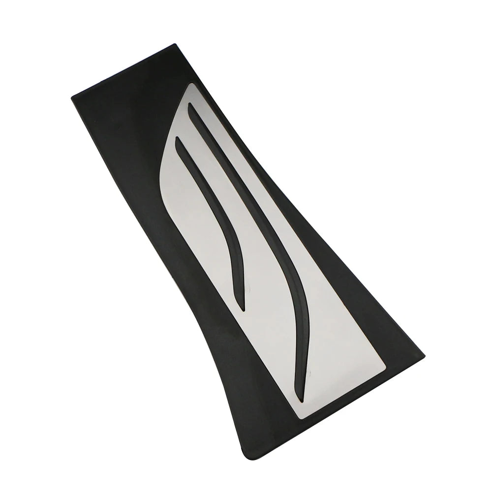 Kit de pédales de voiture pour BMW X5 X6 F15 F16 E70 E71 E72 2008 - 2018 AT, accélérateur, frein à gaz, couvercle de pédale de repose-pieds, LHD, acier inoxydable