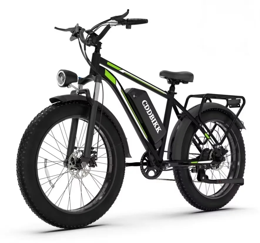 Batterie Ebike F26 1000W 48V 17,5AH, pneus tout-terrain 26 pouces, freins hydrauliques, vitesse maximale de 45 km/h, vélo électrique adulte.