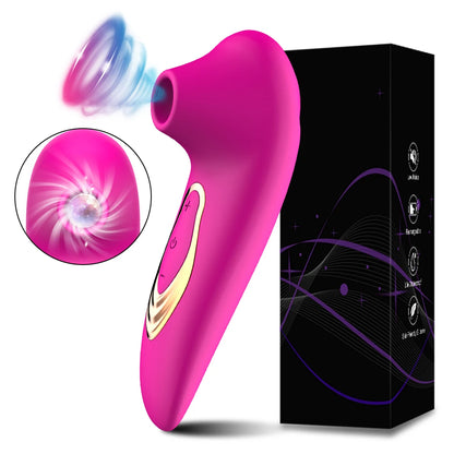 Vibromasseur puissant pour Clitoris et mamelon, succion de langue, léchage Oral vibrant, masturbateur vaginal, jouets Sexy pour femmes adultes