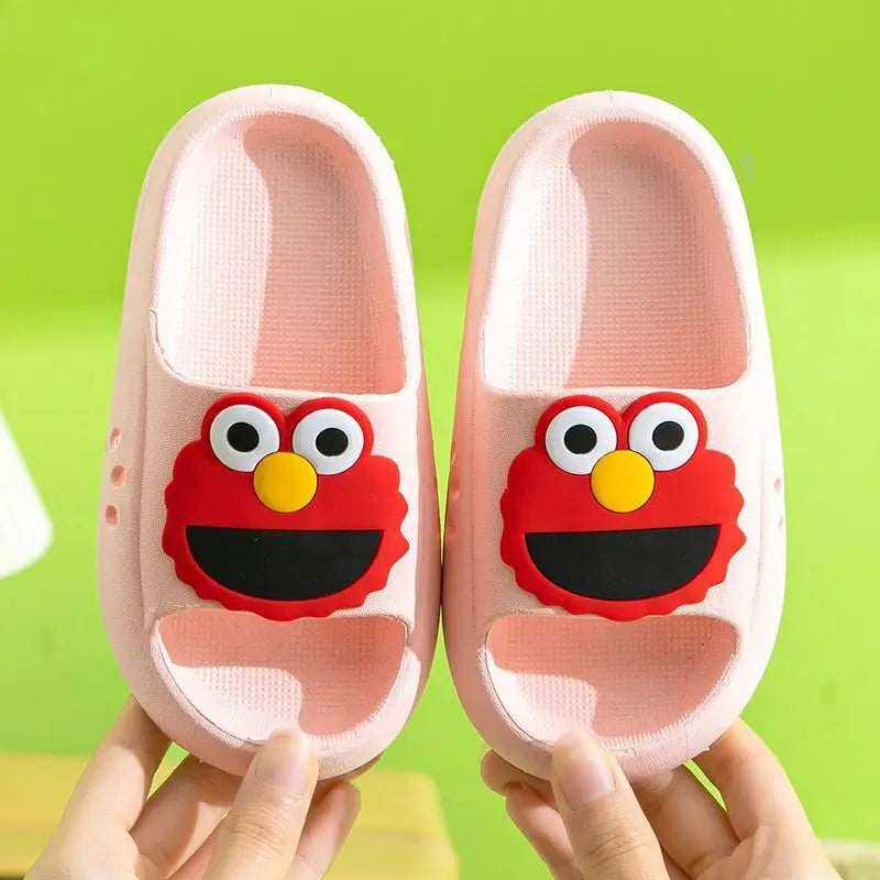 EVA – pantoufles pour enfants, chaussures de dessin animé mignon pour garçons et filles, sandales d'été pour parents et enfants moyens et grands