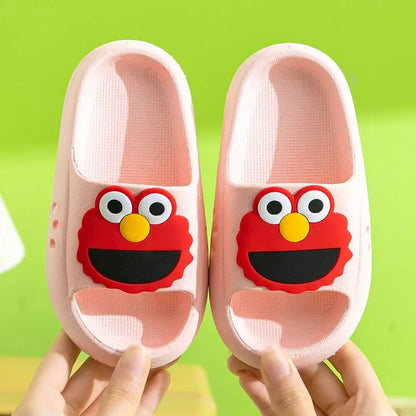 EVA – pantoufles pour enfants, chaussures de dessin animé mignon pour garçons et filles, sandales d'été pour parents et enfants moyens et grands