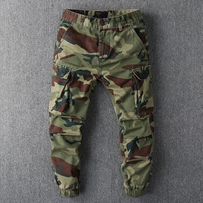 Pantalon cargo de sport de randonnée pour hommes, salopette CamSolomon, jogging, pantalon de survêtement, pantalon de survêtement conique décontracté, mode