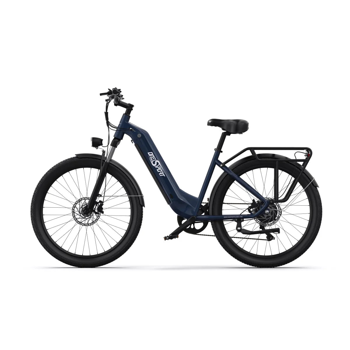Vélo électrique adulte ONESPORT OT05, moteur 250W, batterie 36V18.2Ah, pneus 27,5 pouces, vélo électrique pour trajets urbains
