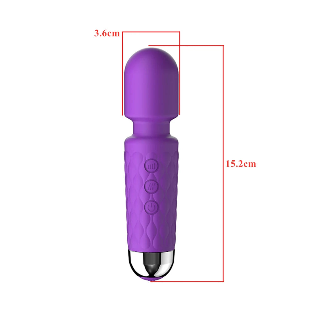 Vibromasseur AV puissant, stimulateur de Clitoris à baguette magique, jouets sexuels pour femmes, masseur de point G, produit érotique pour femmes adultes