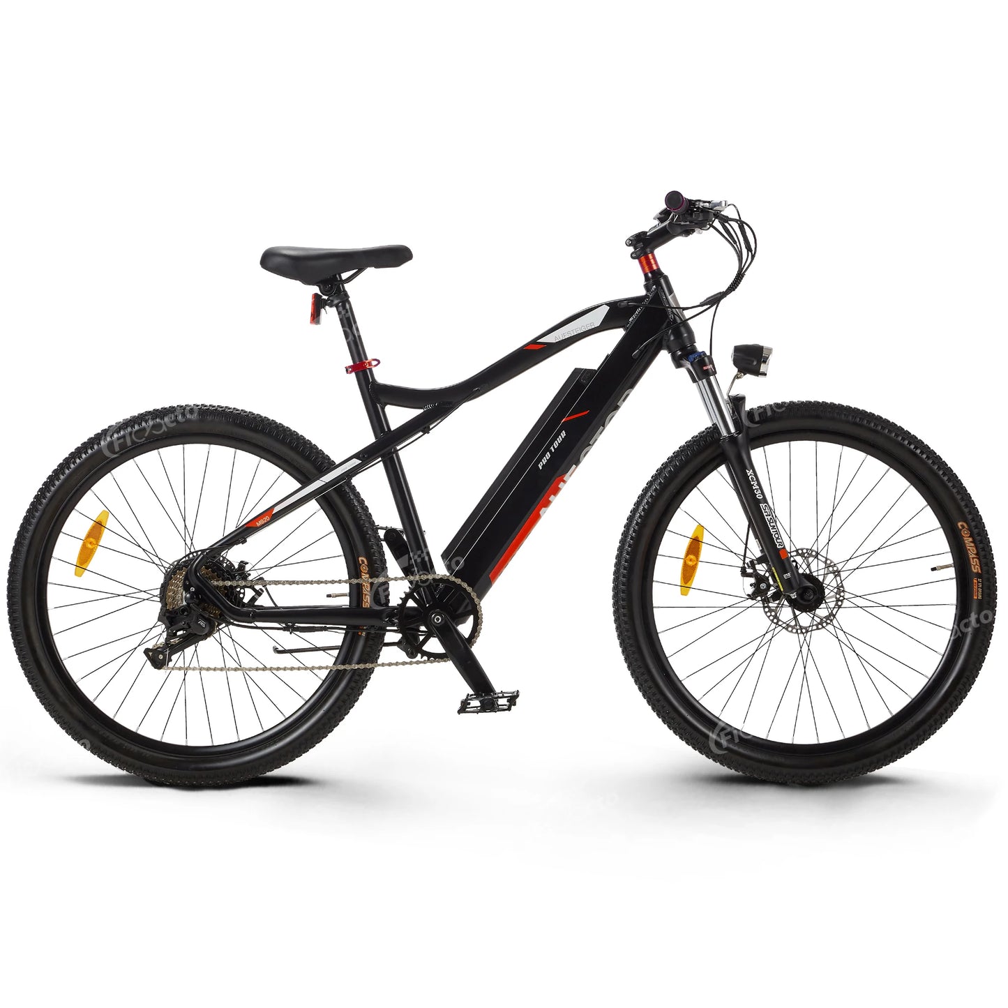 Vélo électrique M920 pour adulte 36V 13 Ah 29/27.5 pouces VTT électrique, suspension avant à huile, freins à disque mécaniques