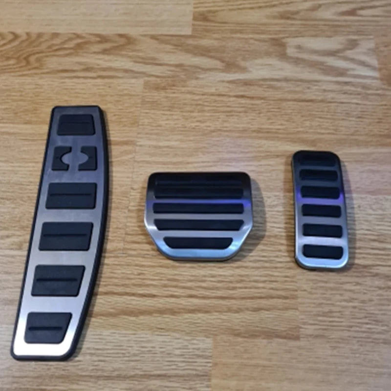 Pédale de frein à gaz en acier inoxydable, couvercle de coussretours anti-alde, Land Range Rover dehors 2010-2013, Discovery 3, 4, Lr3, Lr4, AT