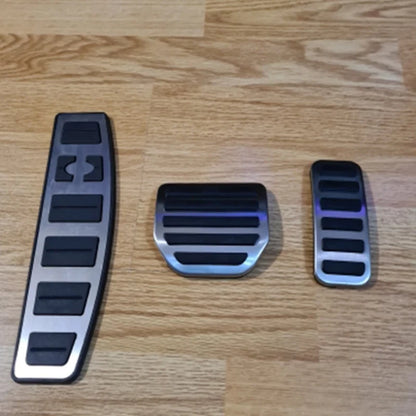 Pédale de frein à gaz en acier inoxydable, couvercle de coussretours anti-alde, Land Range Rover dehors 2010-2013, Discovery 3, 4, Lr3, Lr4, AT