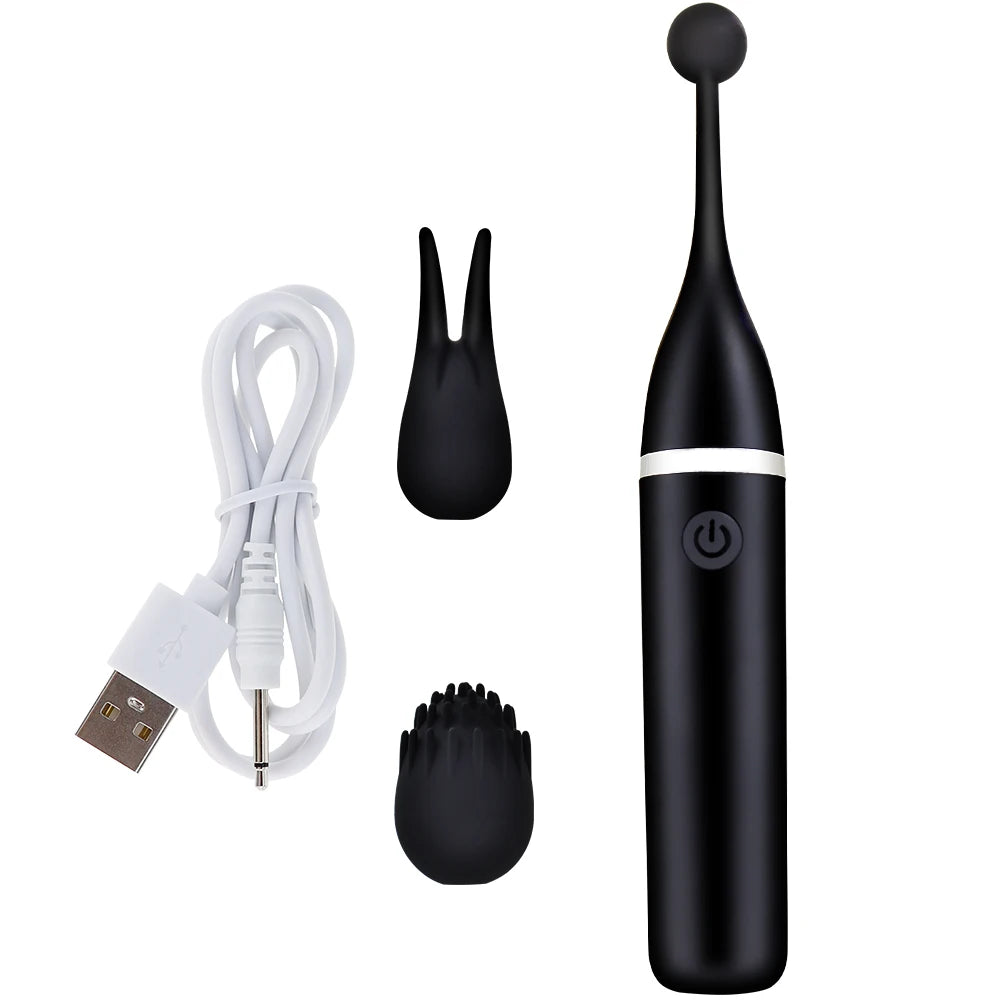 Vibromasseur 3 en 1, 10 modes de précision, haute fréquence, point G, mamelon clitoridien, Micro barre vibrante, jouets pour adultes, jouets sexuels pour Couple féminin