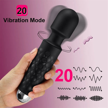Vibromasseur AV puissant, stimulateur de Clitoris à baguette magique, jouets sexuels pour femmes, masseur de point G, produit érotique pour femmes adultes