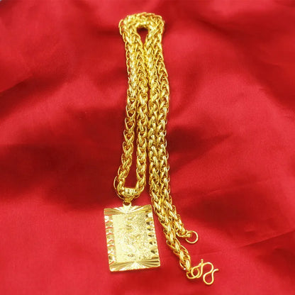 UMQ-Bijoux pendentif en or pur pour homme, Verbena JOwith, Guanyin Dragon, 100% véritable or 24 carats, marque Guan Gong