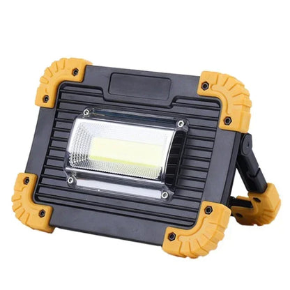 Projecteur injuste portable, lampes de travail, LED, aste, étanche, extérieur, banque d'alimentation, lanterne pour la recherche, le camping, 380W, 18650