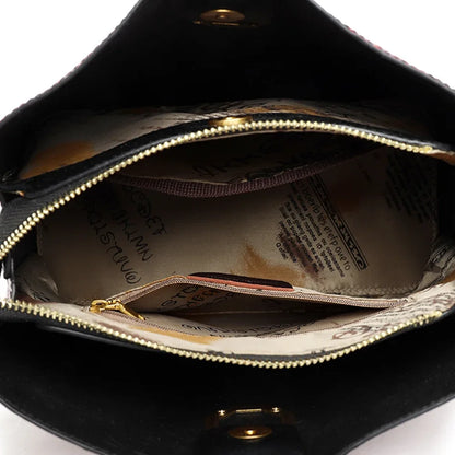 Sacs à bandoulière à imprimé floral pour femmes 2024 Sacs messagers à bandoulière en cuir de haute qualité pour dames