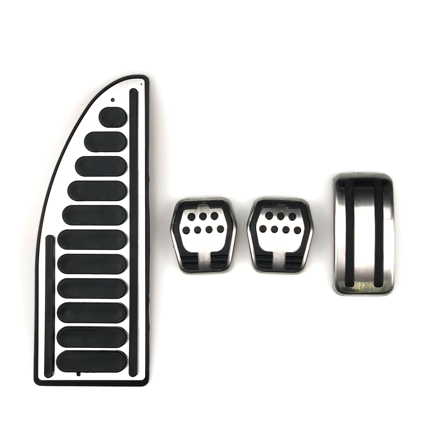 Housse de coussinets de pédales de voiture en acier inoxydable, étui MT AT pour Ford Focus 2 mk2 focus 3 mk3