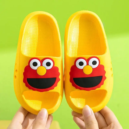 EVA – pantoufles pour enfants, chaussures de dessin animé mignon pour garçons et filles, sandales d'été pour parents et enfants moyens et grands