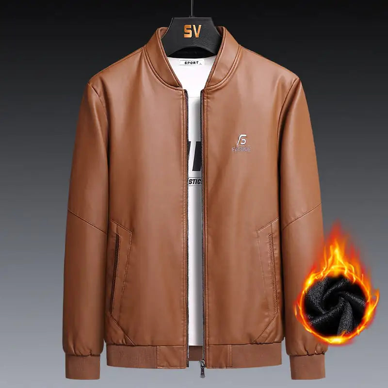 Slim Fit Stand Collar Versatile Jacket